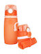 Alpin S5 Sticla de apa Plastic 750ml Portocaliu