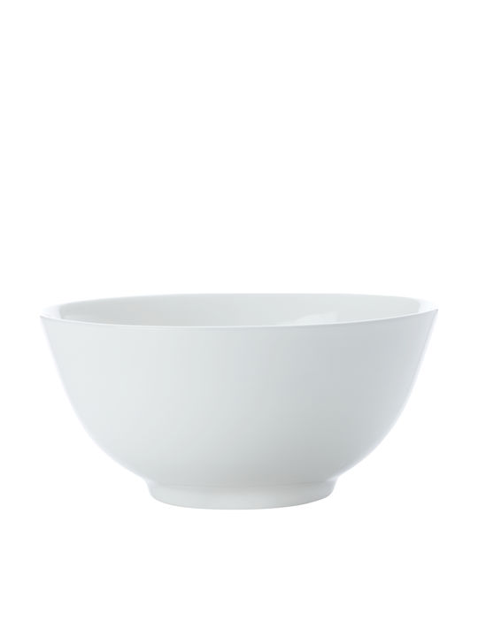 Maxwell & Williams Σαλατιέρα Noodle Cashmere Σαλατιέρα από Πορσελάνη Λευκή 23x23cm