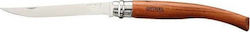 Opinel Slim N12 Inox Padouk Pocket Knife Brown with Blade made of Stainless Steel