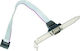 Gembird DB9 serial port on bracket Port Bracket