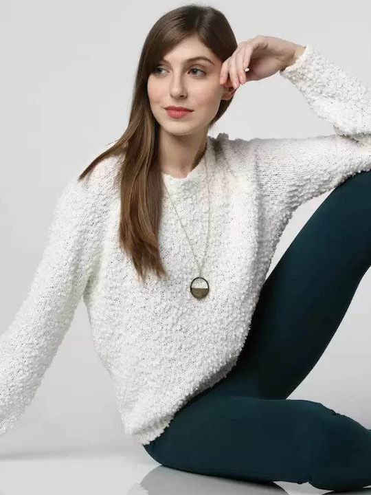 Vero Moda Women's Long Sleeve Sweater White