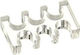 E22 Klare 6-Slot Kabelkamm (klein) 3mm Kabelkamm