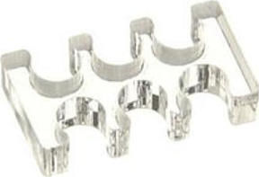 E22 Klare 6-Slot Kabelkamm (klein) 3mm Kabelkamm