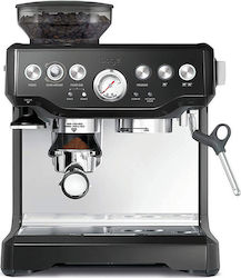 Sage The Barista Express Mașină automată de cafea espresso 1850W Presiune 15bar cu râșniță Black Sesame