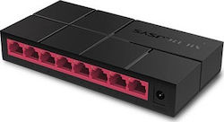 Mercusys MS108G v1 Negestionat L2 Switch cu 8 Porturi Gigabit (1Gbps) Ethernet
