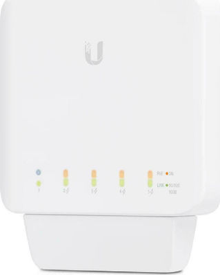 Ubiquiti UniFi USW-Flex Managed L2 PoE Switch with 5 Gigabit (1Gbps) Ethernet Ports