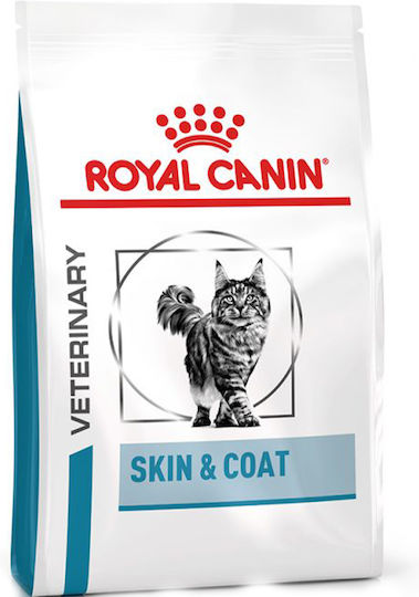 Royal Canin Veterinary Skin & Coat Dry Food for Adult Cats with Poultry 3.5kg