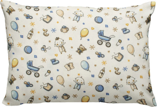 Dimcol Baby & Balloon Kids Cotton Pillowcase 50x70cm 02 Dimcol Baby & Balloon Kids Cotton Pillowcase 50x70cm 02