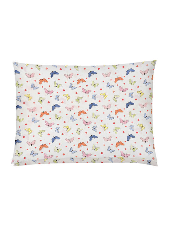 Dimcol Butterfly Kids Cotton Pillowcase 50x70cm 49 Multi 1925853107204998