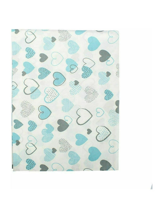 Dimcol Hearts Kids Cotton Pillowcase 50x70cm 08 Blue 1925813107800870