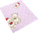 Dimcol Two Bears Kinder Kissenbezug 50x70cm Flieder