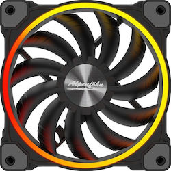 Alpenfoehn Wing Boost 3 ARGB Case Fan 120mm με Σύνδεση 4-Pin PWM