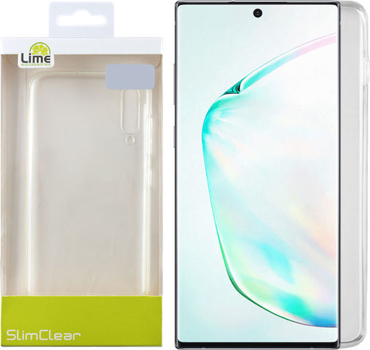 Lime Slimclear Back Cover Σιλικόνης Διάφανο (Galaxy Note 10+)