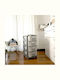 Homeplast Βέστα Συρταριέρα Πλαστική 3 Θέσεων Γκρι 42x38x60cm