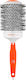 Ilu Round Styling Hair Brush Orange 65mm
