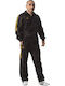 Team Black/gold Trainingsanzug Glänzend ohne Gummizug Schwarz