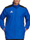 Adidas Regista 18 Men's Sweatshirt Jacket with Pockets Blue