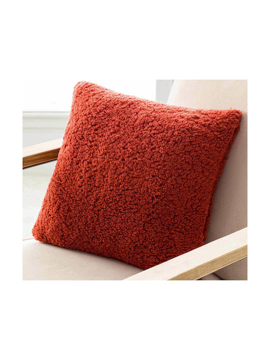 Gofis Home Decorative Pillow Case Tuffo Orange 03 43x43cm.