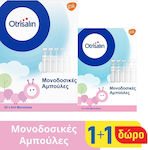 Otrisalin Single Use Plastic Ampoules Αμπούλες Φυσιολογικού Ορού για Βρέφη 30 & 18 Δώρο 48x5ml