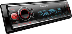 Pioneer MVH-S520BT Ηχοσύστημα Αυτοκινήτου Universal 1DIN (Bluetooth/USB/AUX) με Αποσπώμενη Πρόσοψη