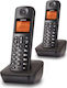 Uniden AT3100 Cordless Phone Duo Black