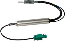 Phonocar Antenna Adapter with Amplifier for Audi Fiat Ford Jeep Lancia Opel Peugeot Renault Seat Skoda Smart VW