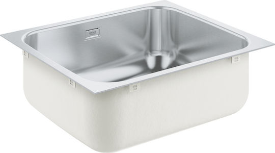 Grohe K 200 Drop-In Inox Μ53xΠ45.7cm Silver Grohe K 200 Drop-In Inox Μ53xΠ45.7cm Silver