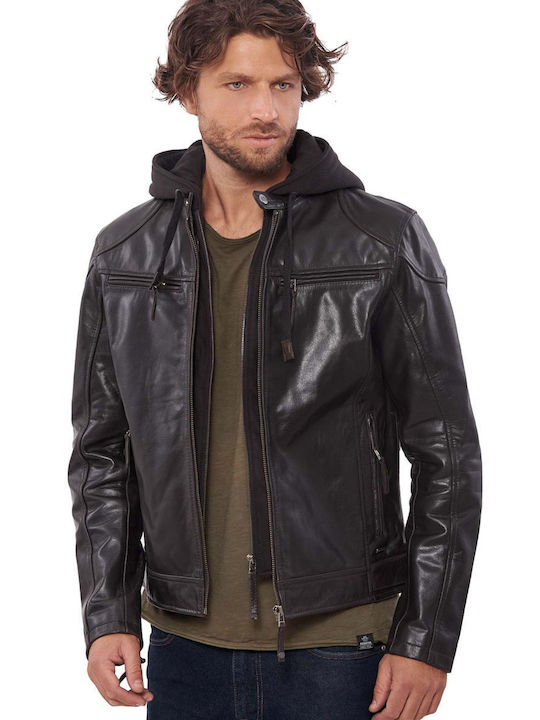 KAPPA BUFFALO BROWN - AUTHENTIC MEN'S BROWN LEATHER JACKET