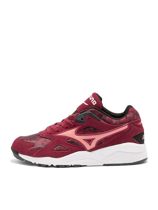 Mizuno Sky Medal Falling Leaves Damen Sneakers Burgundisch