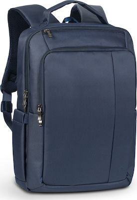 Rivacase Central 8262 Tasche Rucksack für Laptop 15.6" in Blau Farbe