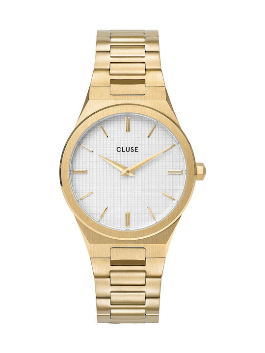 Cluse Vigoureux H-Link Women's Watch with Gold ...