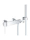 Grohe Plus Mischung Bade- / Duscharmatur Badewanne Komplettes Set Silber