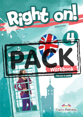 Right on ! 4 Teacher's Book Workbook (+ Digibooks App)