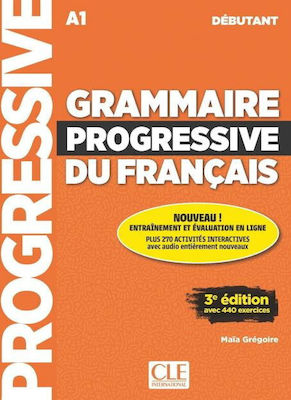 GRAMMAIRE PROGRESSIVE FRANCAIS DEBUTANT, Carte de hârtie