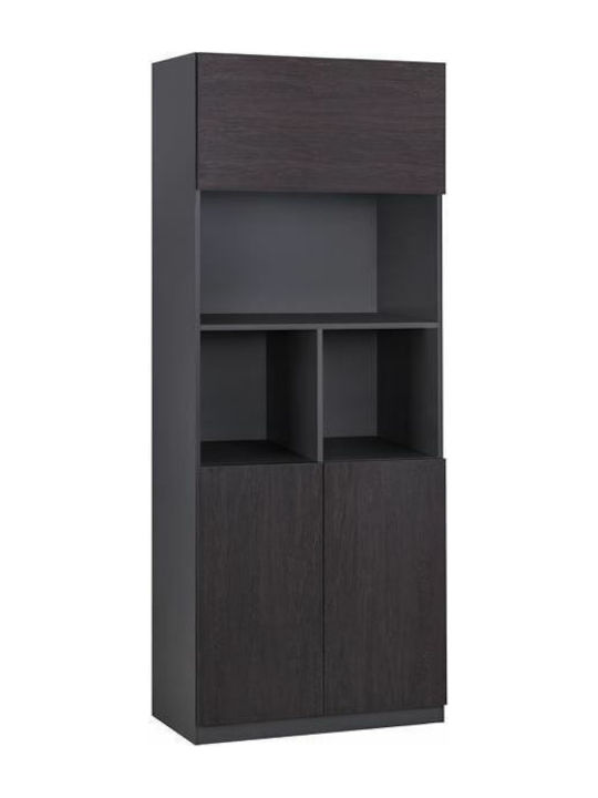 Βιβλιοθήκη Rosewood Wenge 80x40x200cm