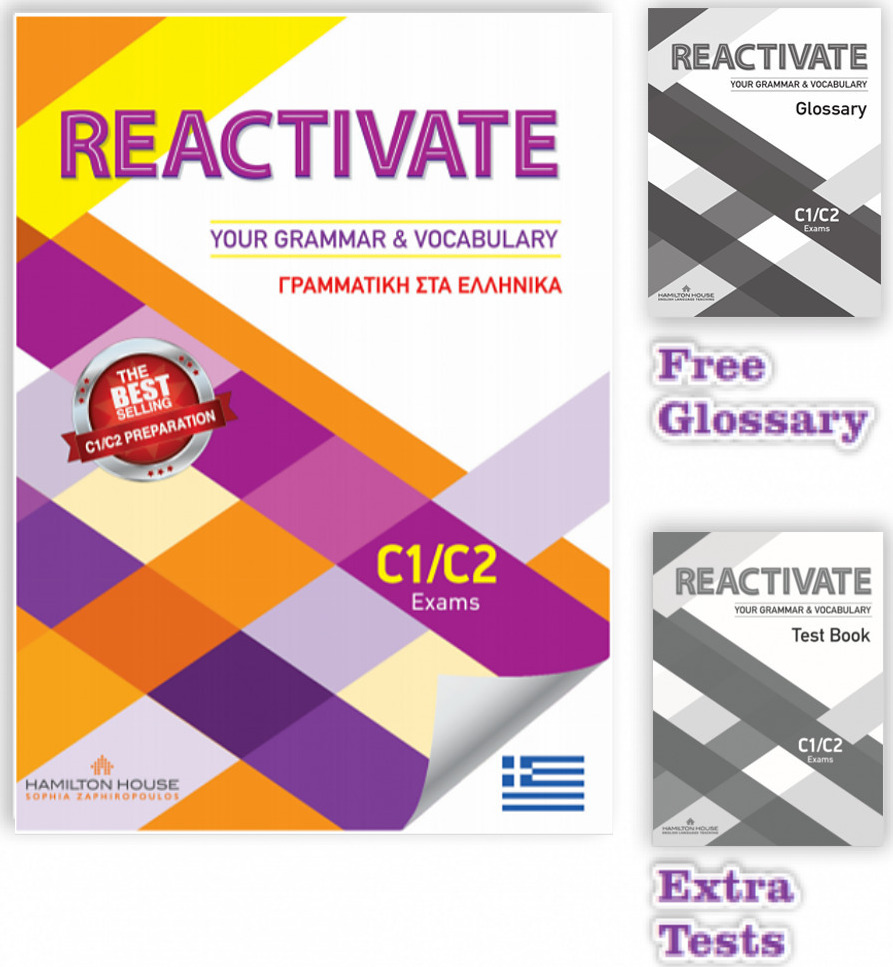 Reactivate Your Grammar & Vocabulary C1 + C2 Exams (+glossary