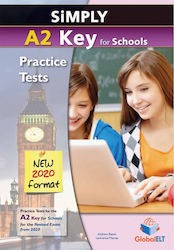 Simply A2 Key for Schools Practice Tests Student's Book New 2020 Format