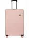 Bric's Milano Ulisse Große Hart Reisekoffer Rosa mit 4 Räder Höhe 79cm