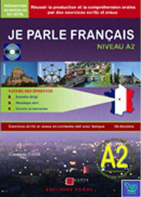 Je Parle Français Νiveau Delf A2 (Écrit & Oral), + 2CDs