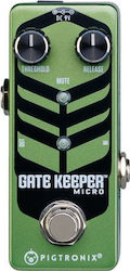 Pigtronix Gatekeeper Micro Pedale Wirkung Noise Gate