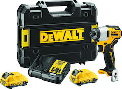 Dewalt Ударна отвертка Батерия Безчетков 12V 2x2Ах