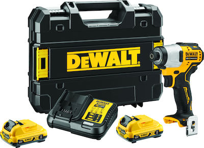 Dewalt Schlagschraubendreher Batterie Bürstenlos 12V 2x2Ah