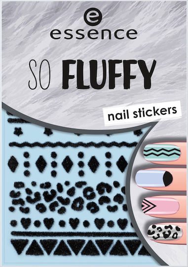 Essence So Fluffy Αυτοκόλλητα με Σχέδιο για Νύχια 91τμχ