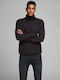 Jack & Jones Men's Long Sleeve Sweater Turtleneck Navy Blazer