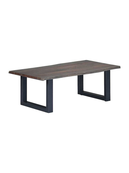 Rectangular Solid Wood Coffee Table Ash L115xW60xH40cm