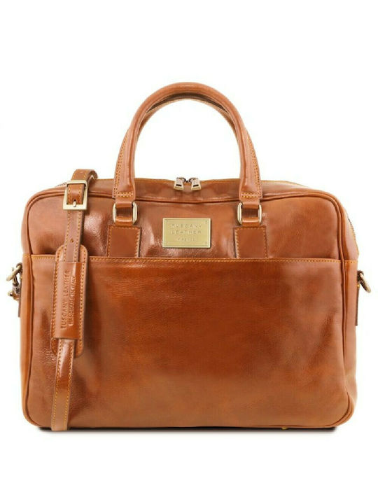 Tuscany Leather Urbino TL141241-HONEY Shoulder ...