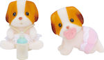 Epoch Toys Miniatur-Spielzeug Chiffon Dog Twins Sylvanianische Familien für 3+ Jahre