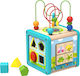 Tooky Toys Wooden Play Cube από Ξύλο για 12+ Μηνών
