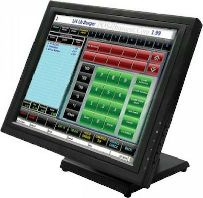 POS Monitor Alfa TM1701 17" LCD με Ανάλυση 1280x1024