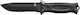 Gerber Strongarm Serrated Knife Survival Black with Blade made of Steel in Sheath